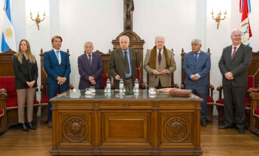 Miembros de la Corte Suprema de Justicia de Santa Fe. Fotografía de archivo.