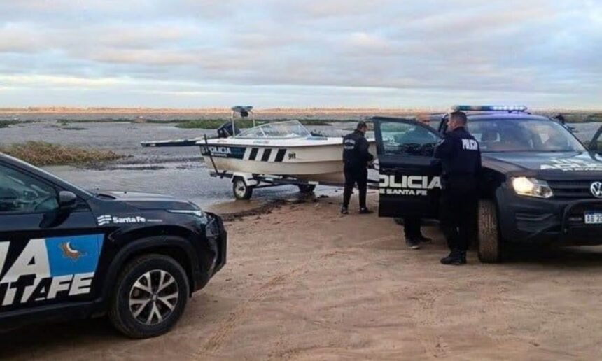 Equipos de rescate durante el operativo de búsqueda desplegado en inmediaciones de El Chaquito.