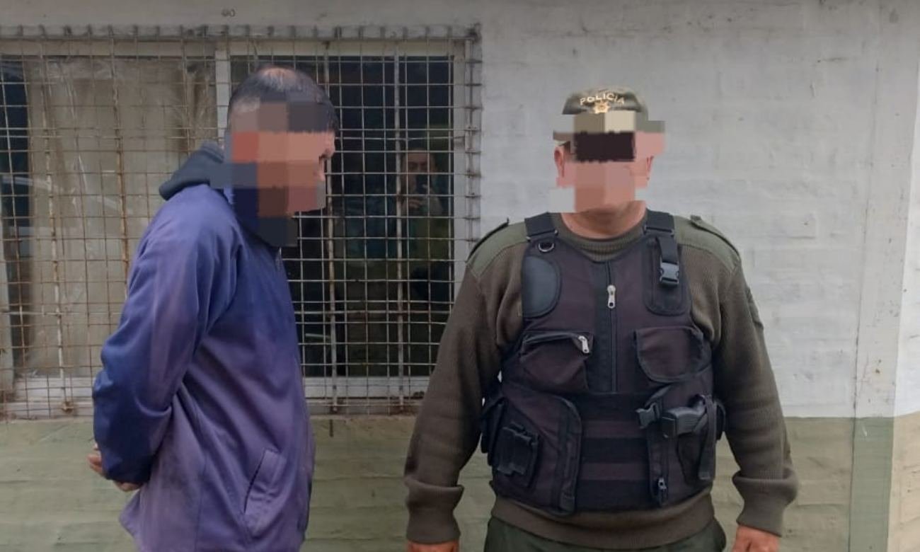Leyenda de foto: Operativo de la Dirección General de Seguridad Rural “Los Pumas” en una zona de islas de Arroyo Leyes.