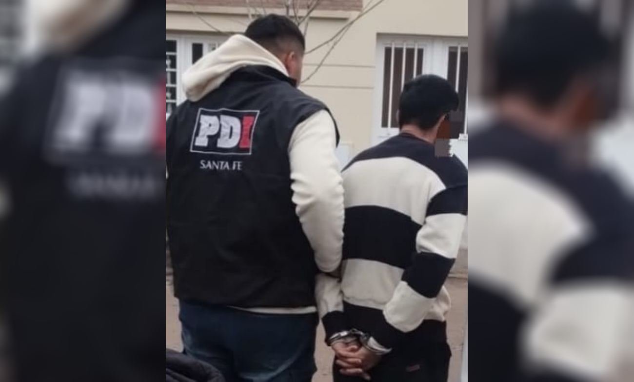 La PDI detuvo en Santa Fe al hombre de 39 años que permanecía prófugo tras ser condenado a 16 años de prisión.