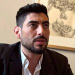 Facundo Moyano durante una aparición pública.