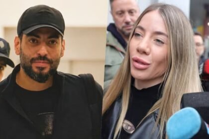 Facundo Moyano y Candela Arizaga durante una imagen de archivo. La Justicia continúa investigando el episodio ocurrido en un departamento del barrio porteño de Belgrano. Foto de archivo.