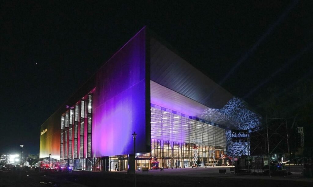 El Invencible Arena, nuevo estadio multipropósito construido en el Predio Ferial del Parque Independencia de Rosario.