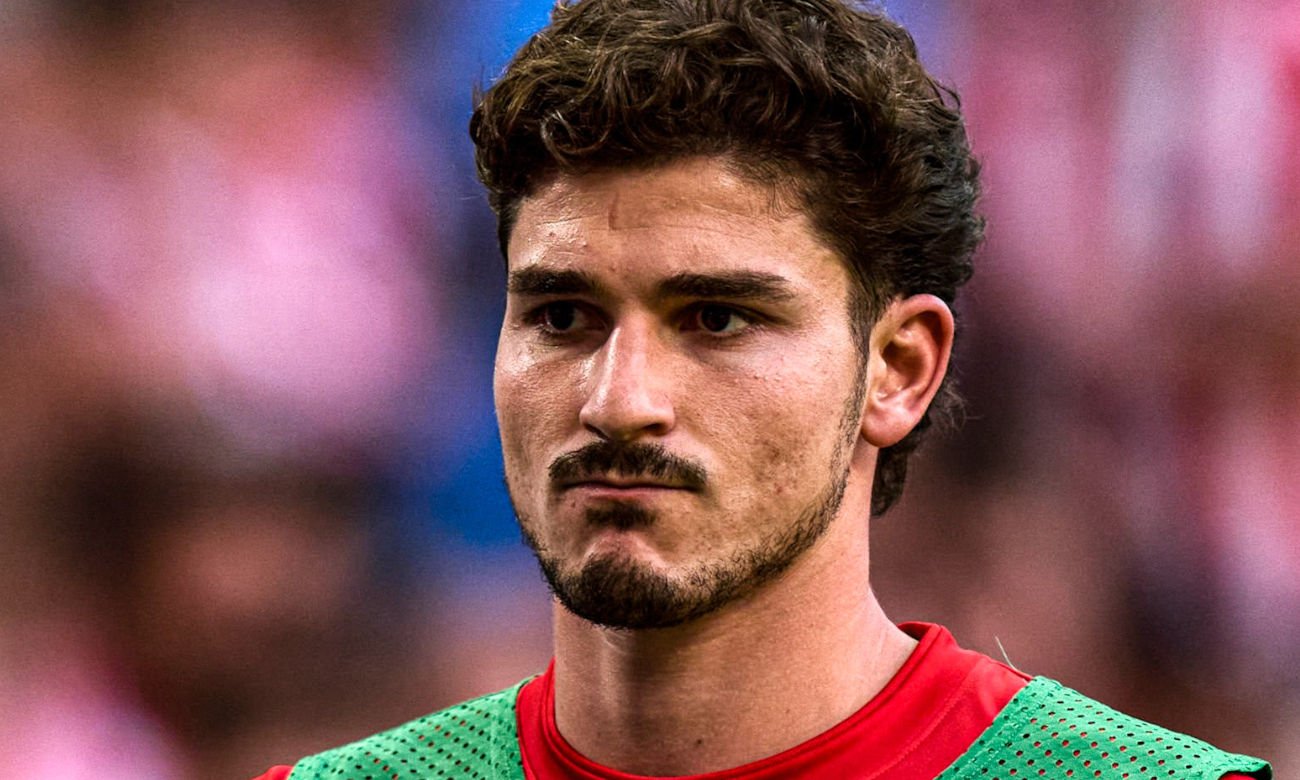 Julián Álvarez durante un partido del Atlético de Madrid. Foto de archivo.