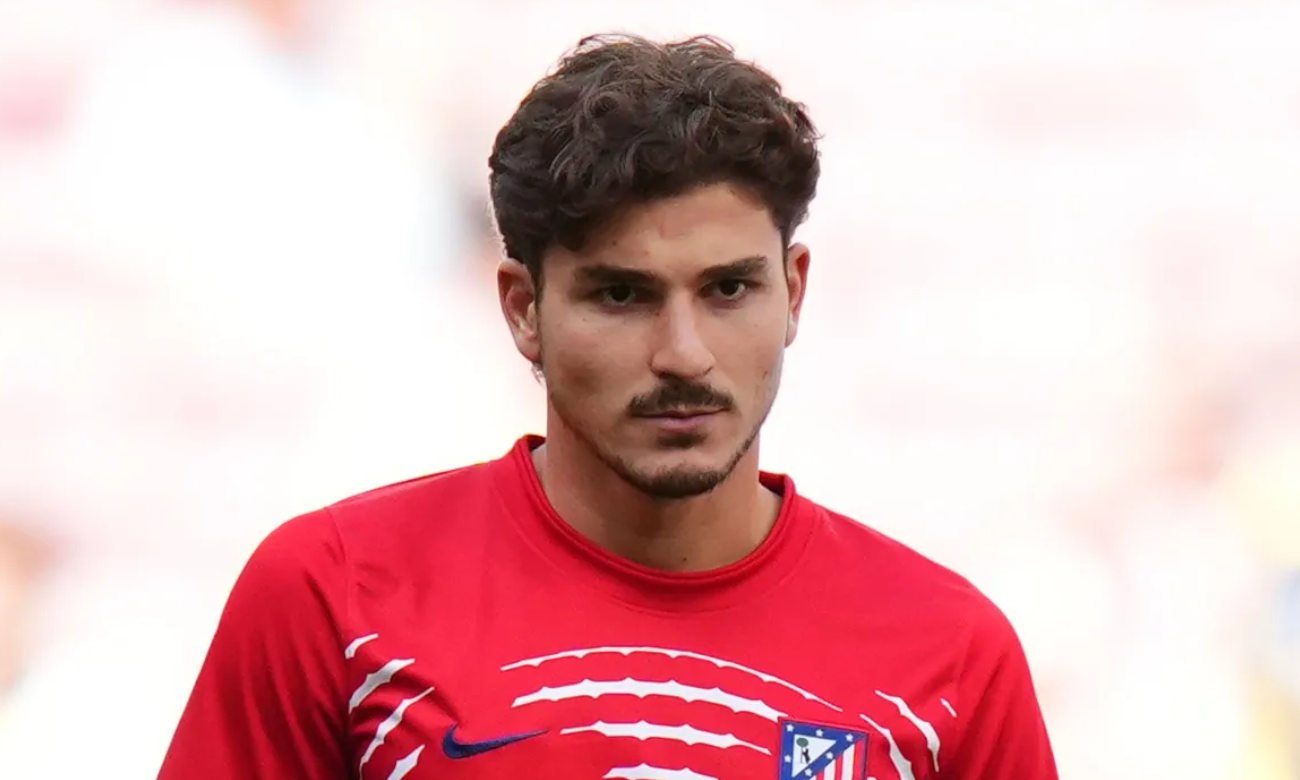 Julián Álvarez durante un partido con el Atlético de Madrid. Foto: archivo.