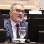 Marcelo Lewandowski durante una sesión en el Senado de la Nación. Foto de archivo.