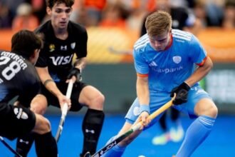 Los Leones enfrentaron a Países Bajos por la segunda fecha del Mundial de hockey.