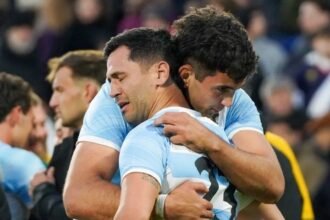 Los Pumas enfrentaron a Sudáfrica en el estadio José Amalfitani de Vélez, en un partido de alto nivel internacional.