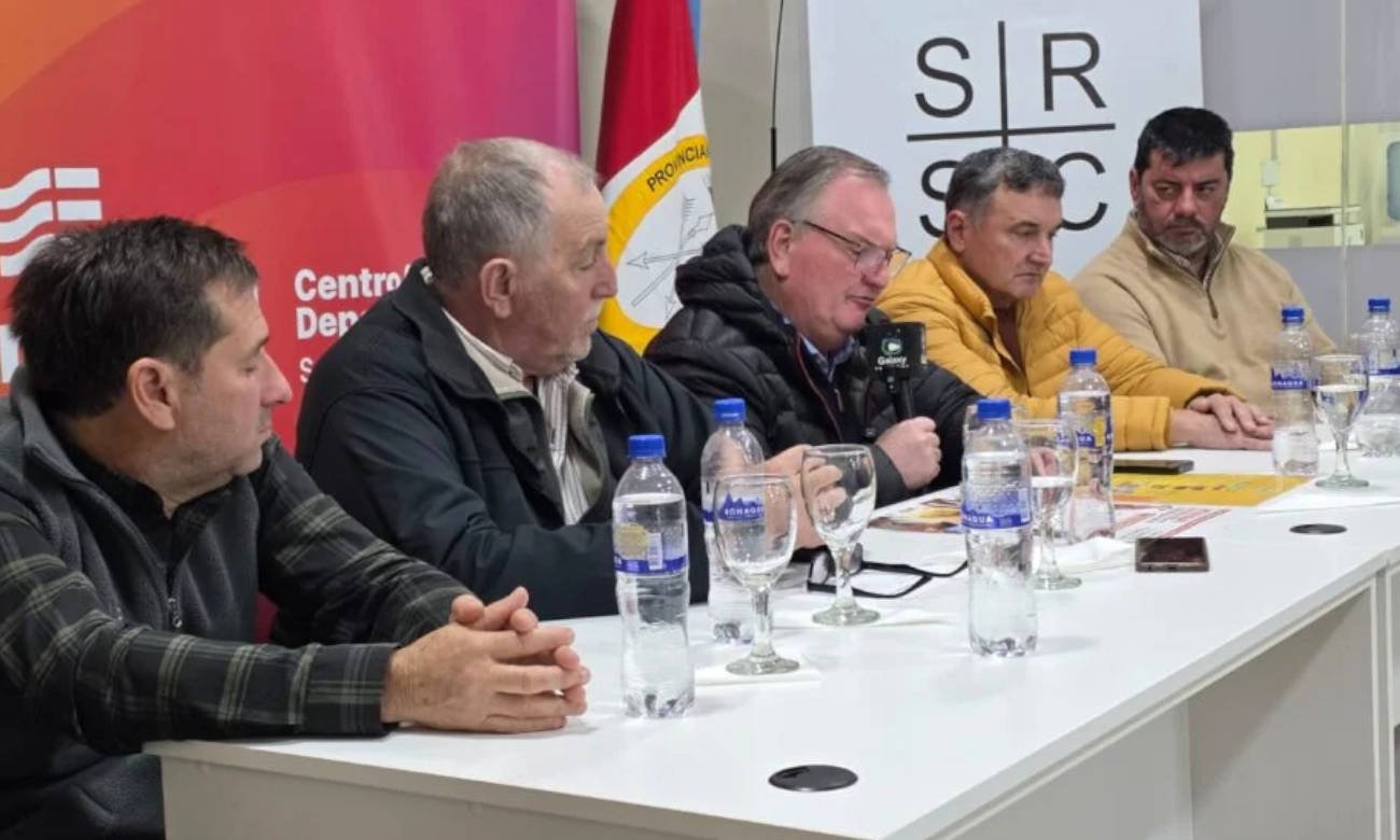 Felipe Michlig durante una actividad institucional vinculada al sector productivo de San Cristóbal. Foto de archivo.