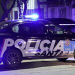 Móvil policial de la provincia de Santa Fe durante un operativo. Foto de archivo.