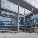El nuevo edificio del Anexo Palacio de Justicia de Santa Fe, una obra destinada a ampliar y modernizar los espacios de trabajo del Poder Judicial provincial.