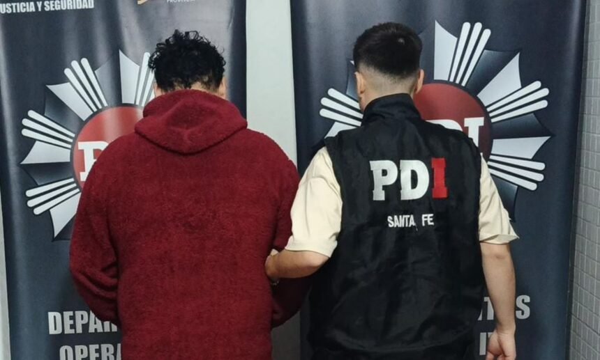 Personal de la Policía de Investigaciones (PDI) durante un procedimiento realizado en la ciudad de Reconquista. Foto de archivo.