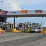 Cabinas de peaje de la autopista Santa Fe-Rosario, donde se realiza el cobro de la tarifa a los vehículos que circulan por la traza provincial. Foto: archivo.