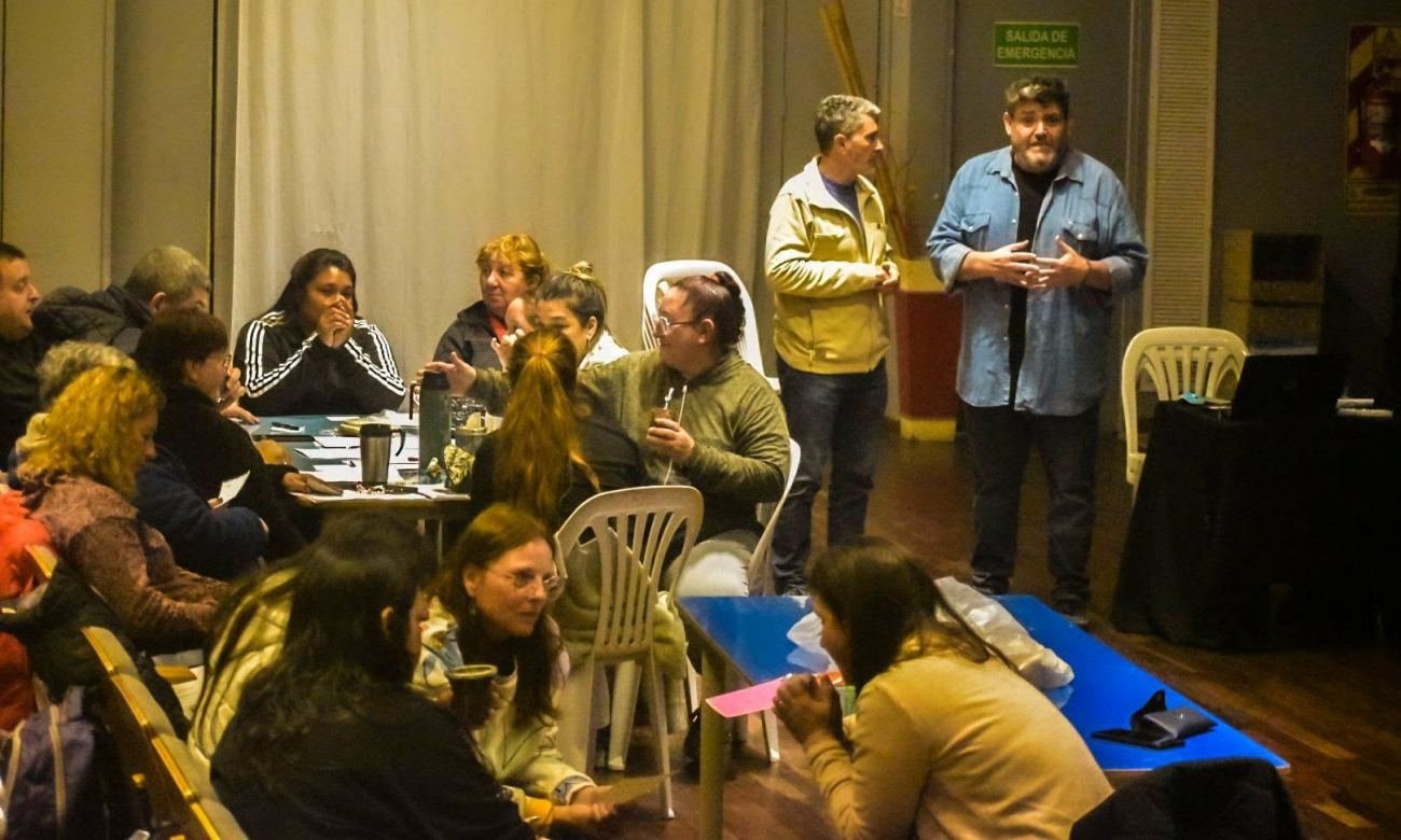 Personal de la Secretaría de Desarrollo Social participa de una jornada de capacitación e integración institucional en Puerto General San Martín. Foto: archivo.