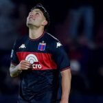 Ignacio Russo festeja el gol que le dio a Tigre la victoria ante River en Victoria.