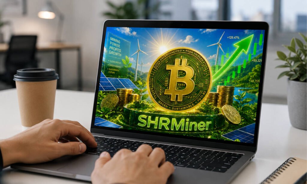 Imagen ilustrativa. SHRMiner ofrece servicios de minería de criptomonedas en la nube mediante contratos y herramientas de gestión remota.