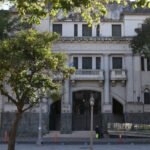 Fachada de los tribunales santafesinos. Fotografía de archivo.