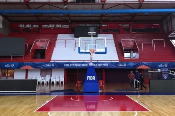 El estadio cubierto Ángel P. Malvicino, escenario de los partidos de básquet de Unión de Santa Fe. Foto: archivo.