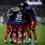 Plantel de Unión durante un partido oficial del Torneo Clausura. Foto de archivo.