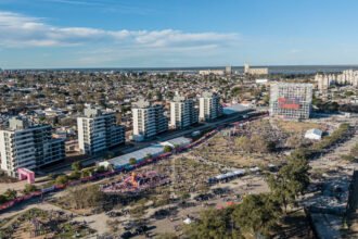 La villa deportiva de Rosario, preparada para recibir a las delegaciones de los Juegos Suramericanos Santa Fe 2026. Foto: archivo.