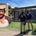 Allanamiento realizado por la PDI en Lehmann, donde fueron secuestradas armas y municiones.