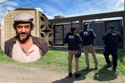 Allanamiento realizado por la PDI en Lehmann, donde fueron secuestradas armas y municiones.