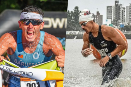 Bautista Arbizu y Tadeo Baruffato, oriundos de la ciudad de Santa Fe, representan a la Argentina en la disciplina triatlón durante los Juegos Suramericanos Santa Fe 2026.