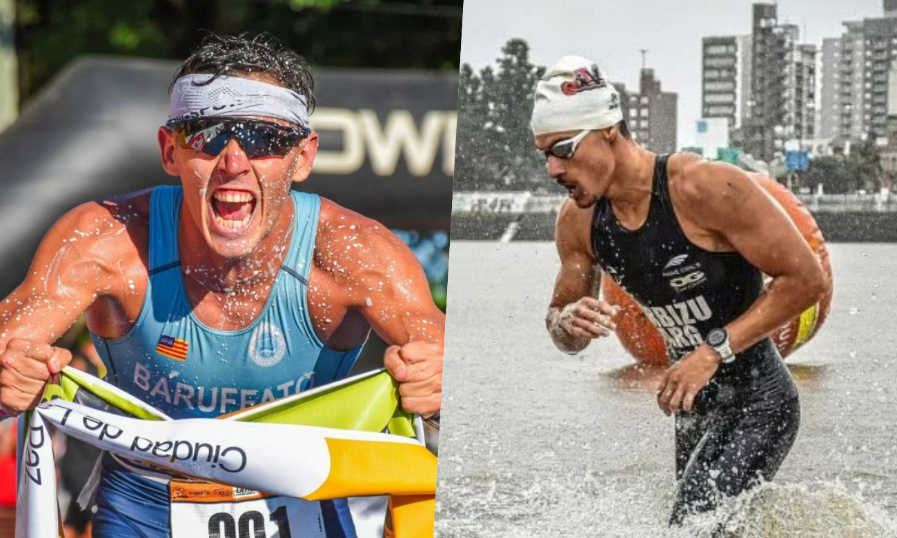 Bautista Arbizu y Tadeo Baruffato, oriundos de la ciudad de Santa Fe, representan a la Argentina en la disciplina triatlón durante los Juegos Suramericanos Santa Fe 2026.