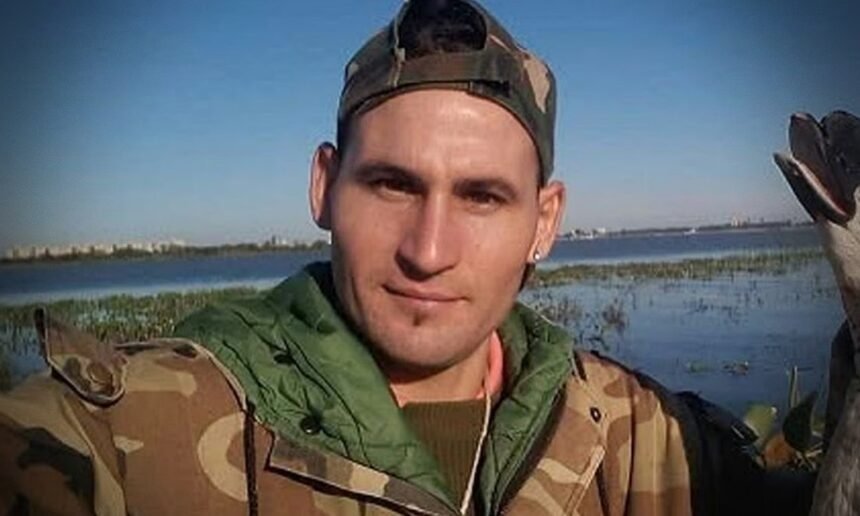 Milton Fabricio Espeche, el hombre denunciado por presunta caza ilegal de aves protegidas. Foto: redes sociales.