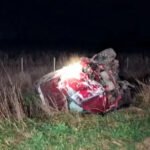 El siniestro ocurrió en la Ruta 280 S, en jurisdicción de Colonia Aldao, cerca de Sunchales.