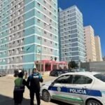 El edificio del complejo habitacional Las Torres, en Comodoro Rivadavia, donde ocurrió la trágica caída que terminó con la muerte de un nene de 9 años.