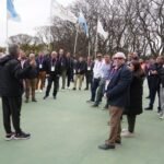 Representantes de las provincias y autoridades deportivas durante la presentación del CReAR Federal en Rosario. Foto: Gobierno de Santa Fe.