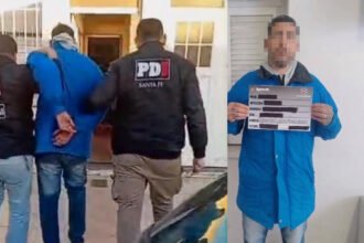 La PDI detuvo en Santo Tomé a un hombre que era buscado por la Justicia desde 2024. Foto: Policía de Investigaciones.