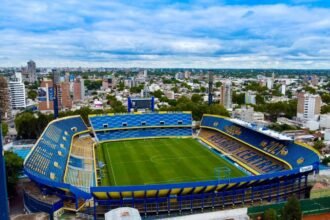 El Gigante de Arroyito, estadio de Rosario Central, escenario habitual de grandes encuentros deportivos en Rosario. Foto de archivo.