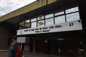 Foto de archivo del Instituto Superior de Educación Física N° 27 (ISEF), en la ciudad de Santa Fe.