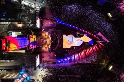 El Monumento Nacional a la Bandera de Rosario fue escenario de la ceremonia inaugural de los Juegos Suramericanos Santa Fe 2026.
