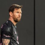 Lionel Messi durante un partido con Inter Miami. Foto de archivo.