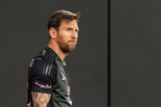Lionel Messi durante un partido con Inter Miami. Foto de archivo.