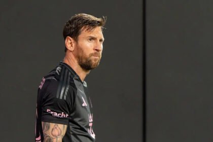 Lionel Messi durante un partido con Inter Miami. Foto de archivo.