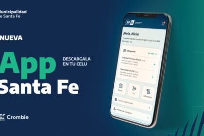 Presentación de “La Muni en tu Celu”, la nueva aplicación de la Municipalidad de Santa Fe para realizar trámites, acceder a información y recibir notificaciones desde el celular. Foto: Archivo.