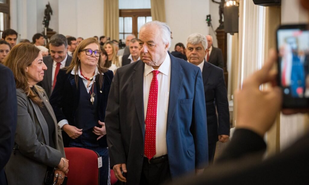 Rafael Francisco Gutiérrez, presidente de la Corte Suprema de Justicia de Santa Fe. Foto de archivo.