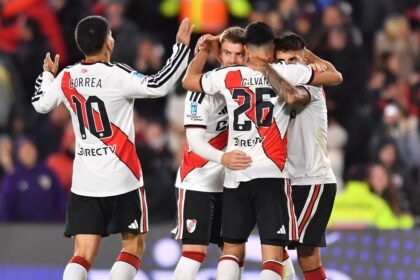 River Plate consiguió una importante victoria en el Monumental y se acercó a los puestos de clasificación de la Zona B. Foto de archivo.