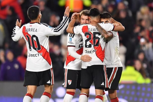 River Plate consiguió una importante victoria en el Monumental y se acercó a los puestos de clasificación de la Zona B. Foto de archivo.