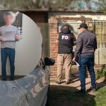 El domicilio allanado en Sarmiento, donde la Policía de Investigaciones detuvo al tarotista y secuestró elementos vinculados a la investigación por una presunta estafa.