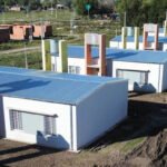 Viviendas del loteo Belén de Reconquista, donde la Provincia avanza con un plan habitacional de 212 unidades. Foto: archivo.
