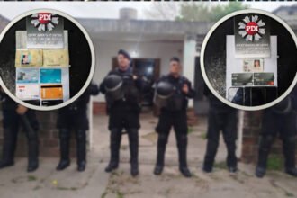 La PDI realizó dos allanamientos en Santa Fe por una investigación de hurto y estafa, secuestró documentación y tarjetas bancarias y aprehendió a una mujer de 37 años.