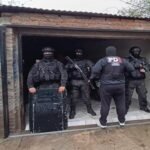 Operativos policiales en la ciudad de Santa Fe en el marco de investigaciones vinculadas con presuntos delitos relacionados con estupefacientes. Foto de archivo.