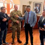 Fabián Bastia encabezó la reunión con representantes de la Armada Argentina para coordinar acciones preventivas ante posibles emergencias vinculadas al fenómeno de El Niño.