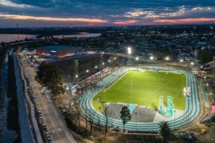 La pista del Centro de Alto Rendimiento Deportivo (CARD) de Santa Fe.