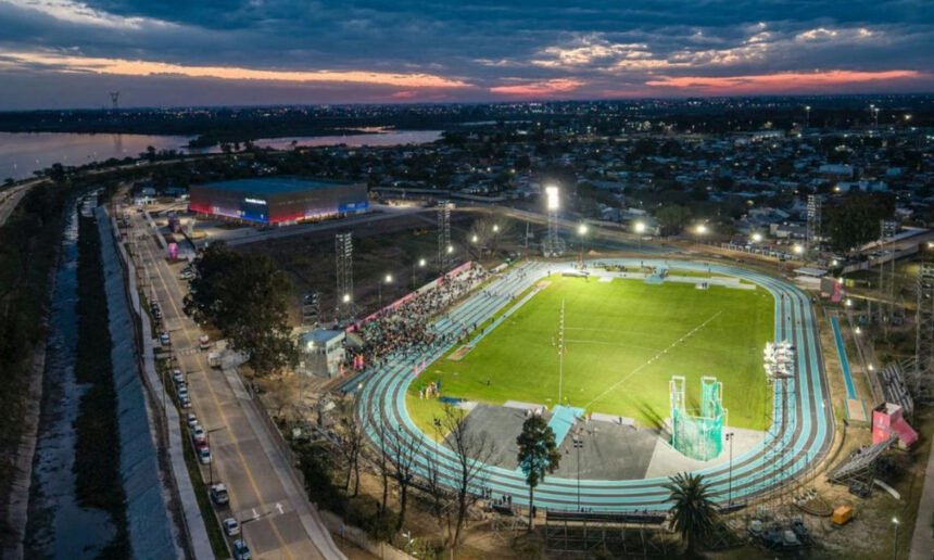 La pista del Centro de Alto Rendimiento Deportivo (CARD) de Santa Fe.